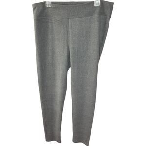 Cuddl Duds Base Layers‎ Fleecewear with Stretch Legging Charcoal Heather XL NWOT